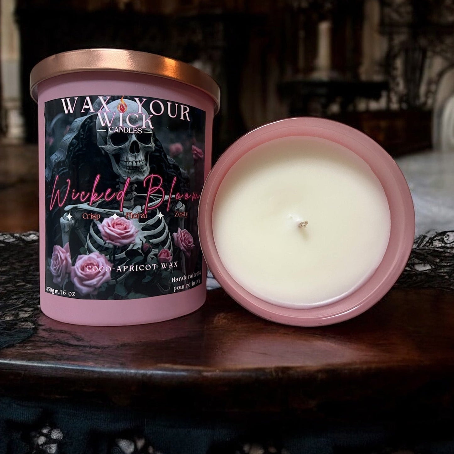 Wicked  Bloom Floral Candle | Crisp & Zesty