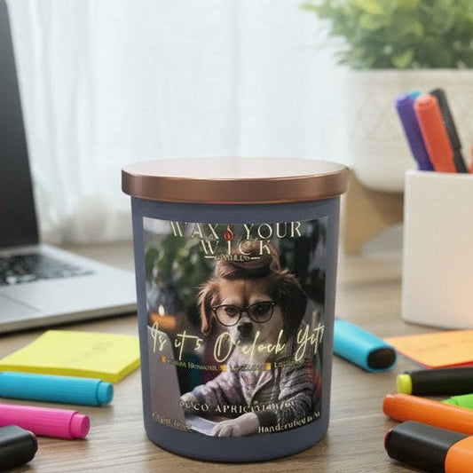 Is It 5 O’Clock Yet? Candle – Cotton Blossom, Lavender & Palo Santo