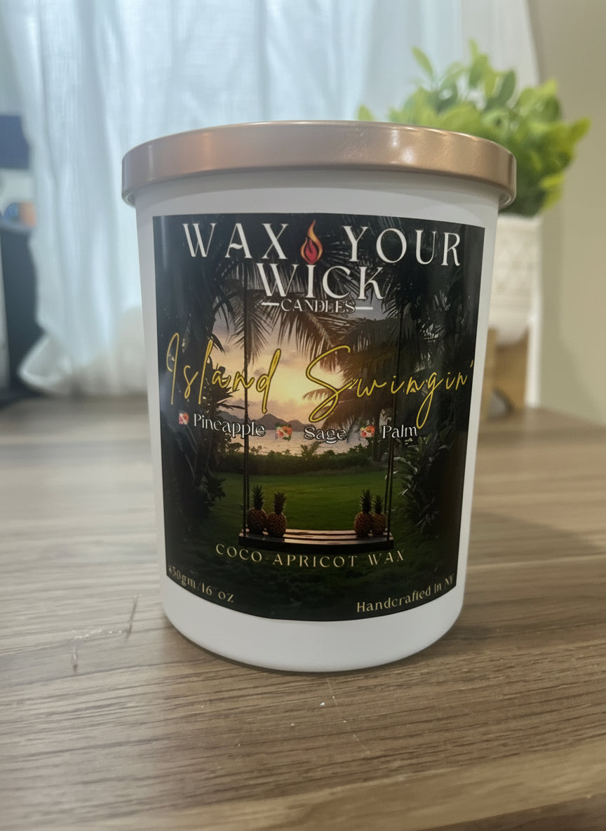Island Swingin’ Candle – Pineapple, Sage & Palm