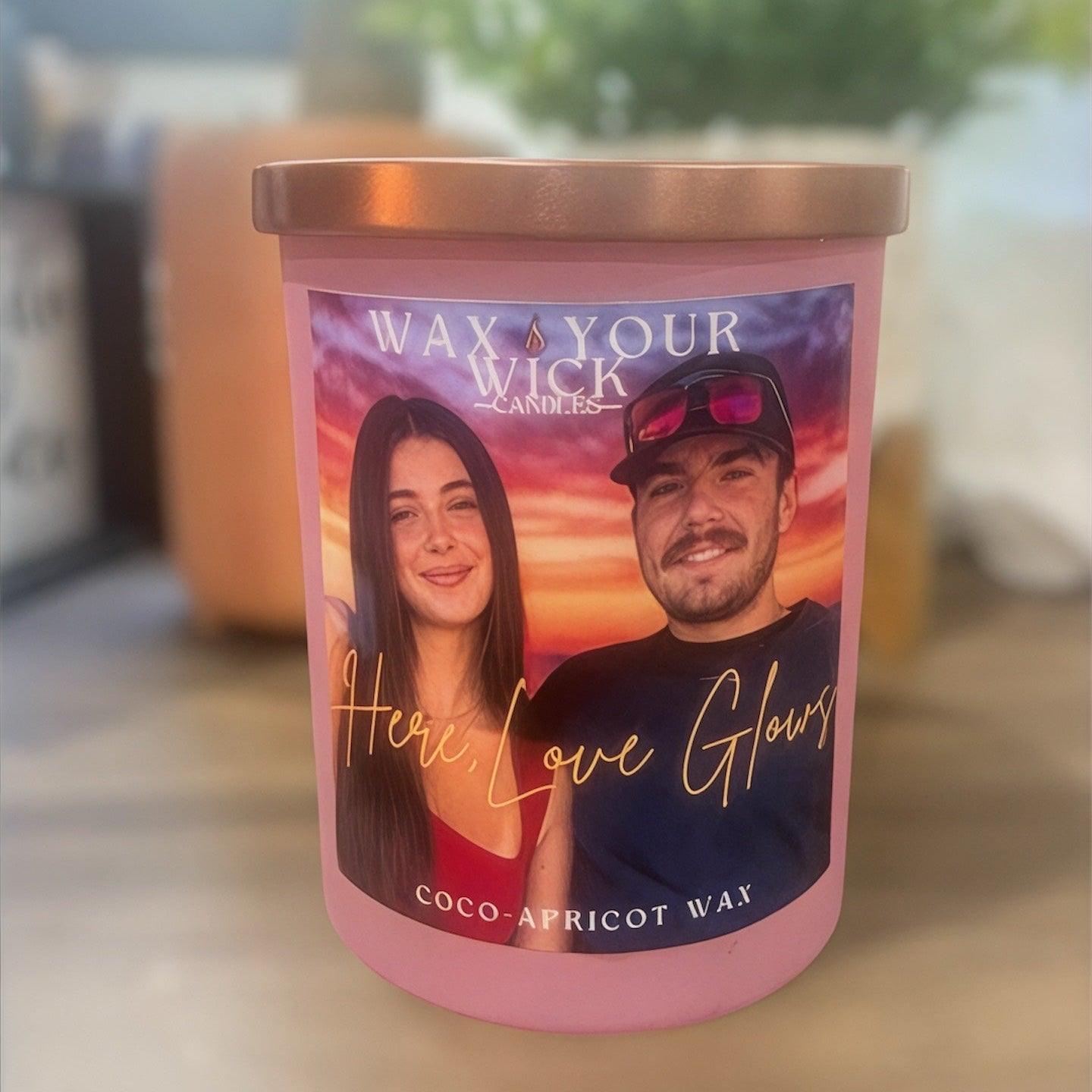 Custom Photo Candle – Personalized Candle with Your Image