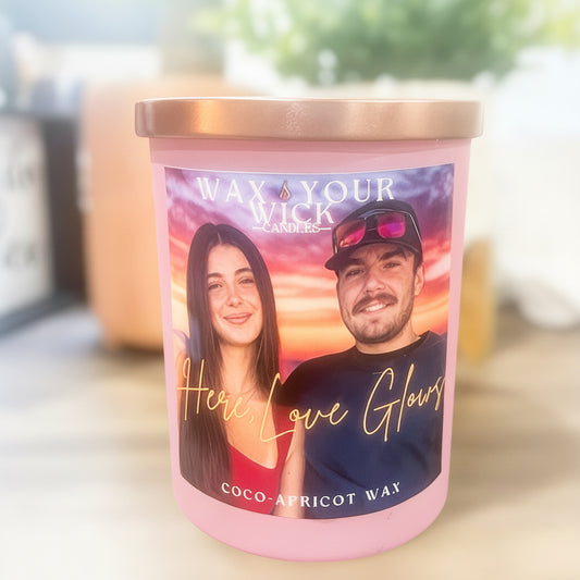 Custom Photo Candle – Personalized Candle with Your Image