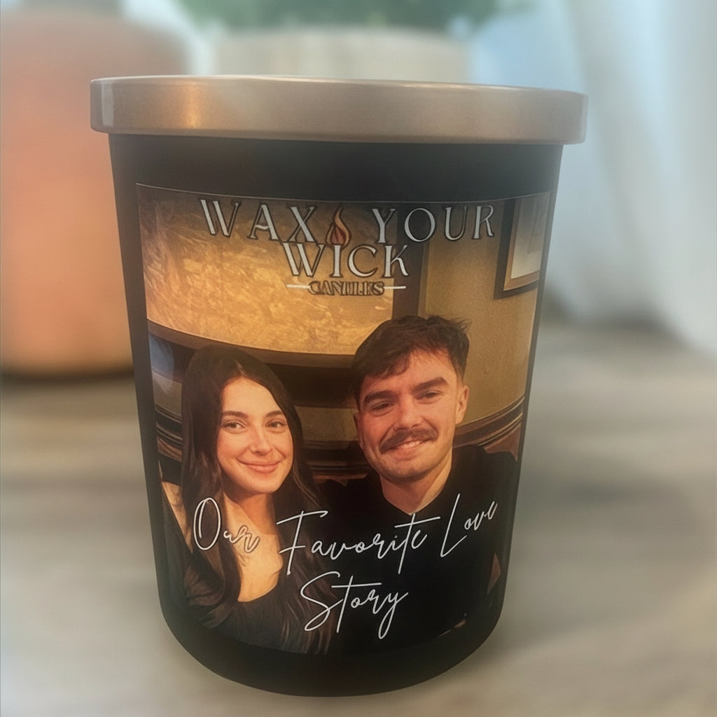 Custom Photo Candle – Personalized Candle with Your Image