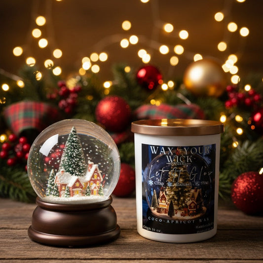 Let It Glow Candle – Crisp Balsam & Pine