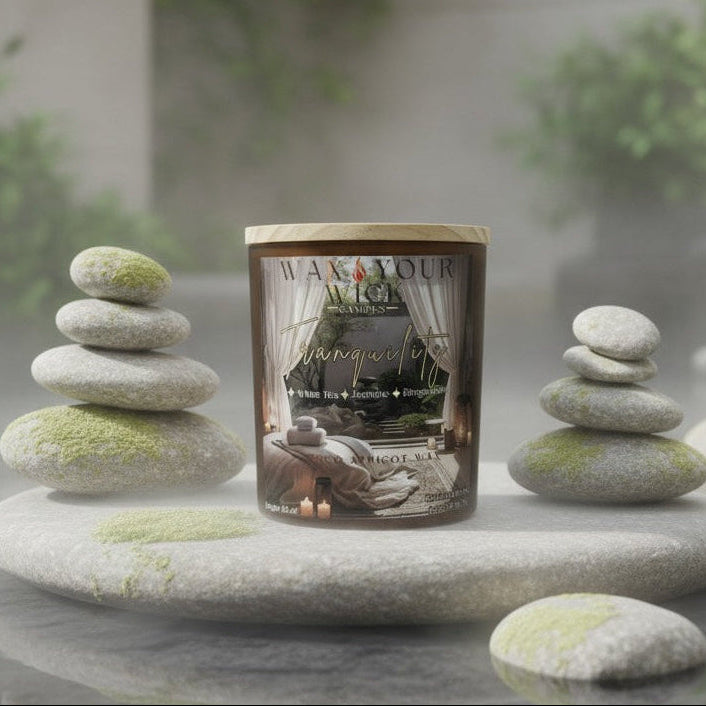 Tranquility Candle – White Tea, Jasmine & Bergamot
